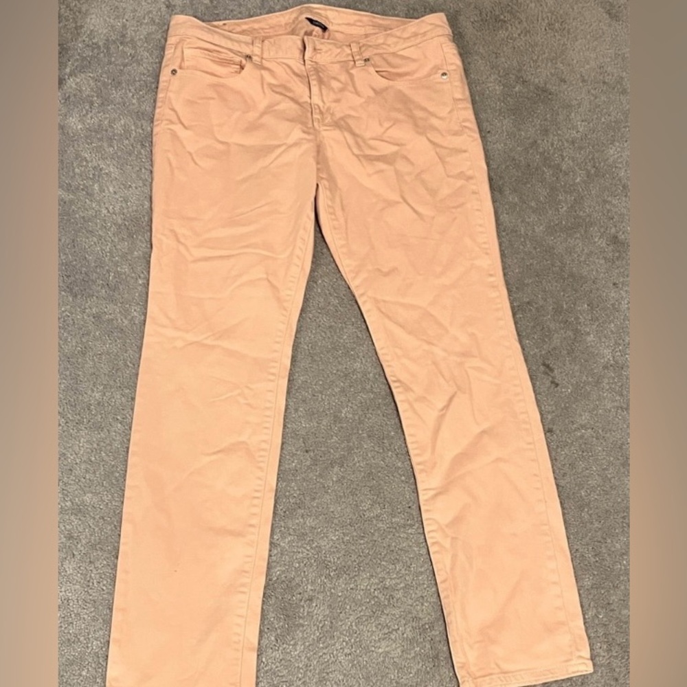 American Eagle Outfitters Light Pink Stretch Pants